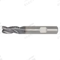 WIDIA HANITA Roughing End Mill: Carbide, AlTiN Coated, 3 Flute, 16 mm Mill Dia, 32 mm LOC, 92 mm OAL (MPN DQ1316006W)