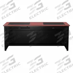 VERSADESK Computer Desk: Wood, Cherry, 0 Drawers, 72 in Overall Wd, 31 in Overall Ht, Black Frame (MPN DV7230-BC). Key specifications — Desktop Material: Wood; Includes Modesty Panel: Yes; Kit Product Type: Computer Desk; Desktop Color: Cherry; Brand: VERSADESK; Frame Color: Black; Frame Material: Steel; Product Type: Computer Desk.