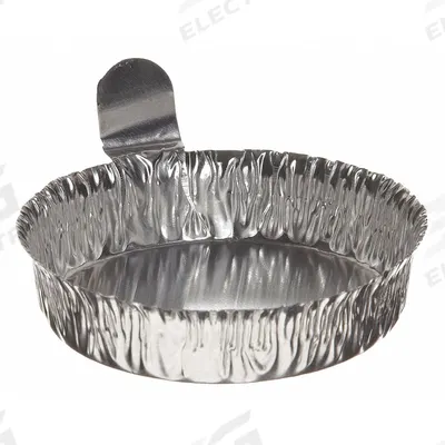 HEATHROW SCIENTIFIC Weighing Dish: Non-Sterile, Aluminum, 20 mL Capacity, Included, Round - Weighing Boats & Papers