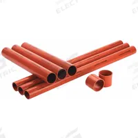 FLEXTECH Straight Hose: 3 1/4 in Hose Inside Dia., 12 ft Hose Lg, Red, Silicone, Silicone (MPN HT40-325). Key specifications — Hose Cover Material: Silicone; Hose Color: Red; Temp. Range: -65° to 450°F; Hose Tube Material: Silicone; Brand: FLEXTECH.