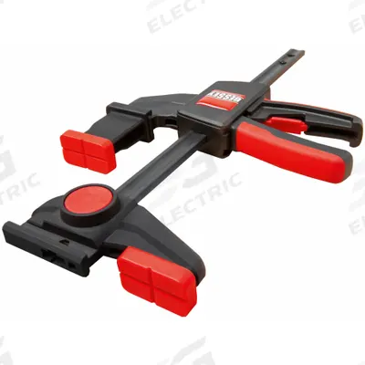 BESSEY Table Clamp: 12 3/4 in Lg, Track Saw Guide Compatible - BESSEY Track Clamps