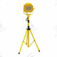 LIND EQUIPMENT Flood Light: 5,600 lm Max Brightness, LED, 1, 1 Brightness Levels, 1 Lamp Heads, IP65 (MPN XP970LED-TR). Key specifications — Frame Color: Yellow; Lighting Technology: LED; Operating Voltage: 90 to 277V AC; Brand: LIND EQUIPMENT; No. of Brightness Levels: 1.
