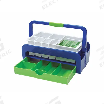HEATHROW SCIENTIFIC Blood Collection Tray: 10 3/8 in Overall Wd, 6 3/4 in Overall Ht, 16 3/4 in Overall Lg - Lab Organizers
