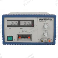 B&K PRECISION DC Power Supply: Digital DC, 4.9 in H x 8.5 in W x 5.5 in D, 2 Displays, Not Certified (MPN 1670A). Key specifications — Line Regulation Current: 0.4% + 10 mA; Load Regulation Voltage: 0.05% + 10 mV; Calibration Certificate Type: Not Certified; Manufacturer Part Number: 1670A; Brand: B&K PRECISION; Includes: AC Power Cord; Line Regulation Voltage: 0.05% + 10mV; Load Regulation Current: 0.4% + 10mA.