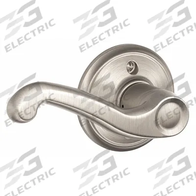 SCHLAGE Door Lockset: Dummy Lever Locksets, Nickel