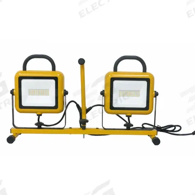 APPROVED VENDOR Floor Stand Job Site Light: 13,200 lm Max Brightness, LED, 1 - Floor Stand Lights