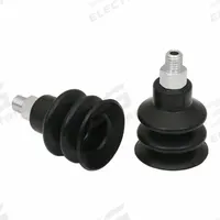 SCHMALZ Vacuum Pad Assembly: 2.5 Folds, M5, 21 mm Pad Dia, NBR, 55 A, Black, 27.1 mm Pad Ht (MPN 10.01.06.00029). Key specifications — attr1019168: 55 A; attr1019165: 10.01.06.00029; attr1019167: SCHMALZ; attr1019180: Black.