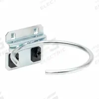 TRITON PRODUCTS Air Tool Pegboard Hook: 4 5/8 in x 3 3/4 in x 2 1/4 in, 3 Hooks, 4 5/8 in Hook Dp (MPN 54375). Key specifications — Mounting Type: Surface; Includes: ABS Retainers; Finish: Zinc-Plated; Color: Silver; Accessory Type: Toolholder; Locking System: ABS Retainers; Material: Steel; For Tool Type: Pneumatic Tools.