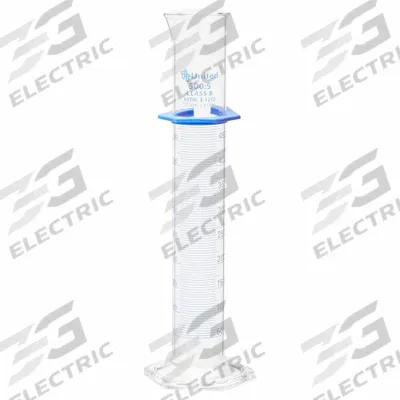 APPROVED VENDOR Graduated Cylinder: 500 mL, B, To Contain (TC) - Class B Glass Graduated Cylinders