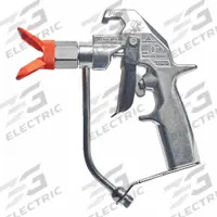 GRACO Spray Gun: Airless, 1/4 in Air Inlet Size, Coatings, NPSM, 5,000 psi Max Working Pressure (MPN 235462). Key specifications — Brand: GRACO; Air Inlet Type: NPSM; Compatible Fluid Type: Coatings; Includes: Fine Finish Flat Tip Guard; Material: Steel.