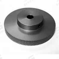 APPROVED VENDOR Timing Pulley: Trapezoidal, Fixed, For MXL Timing Belt Section, For 1/4 in Belt Wd (MPN 120MP025-6A5). Key specifications — attr1328229: APPROVED VENDOR; attr1328272: Trapezoidal; attr1328235: Clear Anodized.