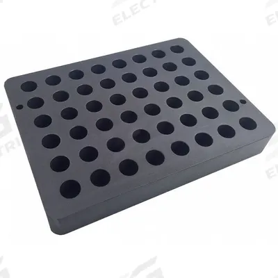 GLAS-COL Centrifuge Block: 2 in Overall Ht, 5 1/2 in Overall Lg, 4 in Overall Wd - Dry Evaporator & Concentrator Blocks
