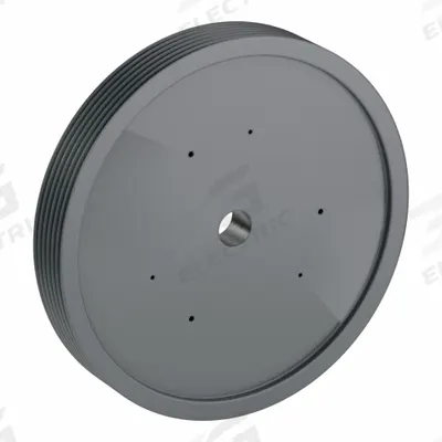 APPROVED VENDOR V-Belt Pulley: C440, 6 Groove, 44.4 in OD, Bushed Bore - Bushed-Bore Cast-Iron V-Belt Pulleys