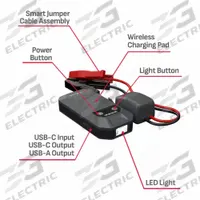 SCHUMACHER ELECTRIC Battery Jump Starter: Boosting/Charging, For 12 V Battery Volt, 3 A @ 12V (MPN SL1674). Key specifications — Charger Function: Charging; Charging Current @ Voltage: 3 A @ 12V; Charge Type: Auto Off; Material: Plastic; For Use With Battery Type: Lithium; Brand: SCHUMACHER ELECTRIC.
