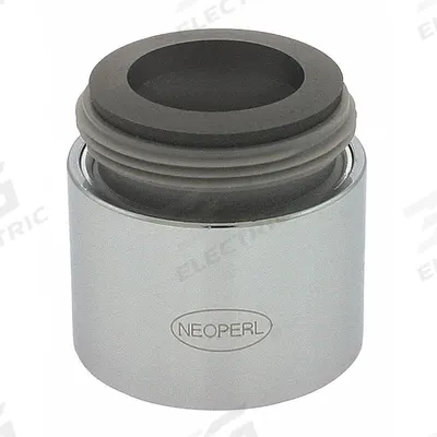 NEOPERL Outlet: 0.5 gpm Flow Rate, Spray Flow Outlet, Brass, Chrome Finish - Faucet Aerators & Outlets
