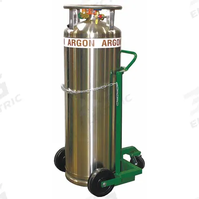 SAFTCART Cylinder Cart: 1,000 lb, 1 Cylinder Capacity, 20 in Max. Tank Dia. - Three-Wheel Vertical Liquid Gas Cylinder Carts