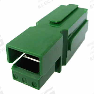 ANDERSON POWER PRODUCTS Housing: PP75, Green, Polycarbonate, MPN 5916G6 - Powerpole Connector Housings