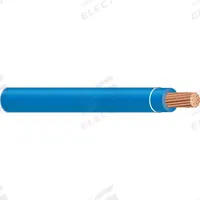 Building Wire: Copper, 10 AWG, 1 Conductors, Stranded, Blue, 1,000 ft Lg, THHN/THWN-2 (MPN WXP-6G-1001-06-1000). Key specifications — Voltage: 600 V; Brand: APPROVED VENDOR.