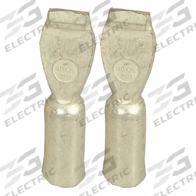ANDERSON POWER PRODUCTS Connector Contact: SBE 320/SBX 350, 2/0 AWG, Silver - Electrical Contacts for Anderson Power Connectors