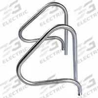 SPECTRUM Grab Rail: 30 in Setback, Dia 1.5 in, 0.12 in Thick, Fixed Legs, 38 in Ht, 30 in Wd, Cisco (MPN 35124-30-.120). Key specifications — attr997232: SPECTRUM; attr997219: Silver; attr997224: Stainless Steel; attr997229: Grab Rail; attr1011527: ADA Compliant; attr1011531: Electropolished; attr1011535: Fixed Legs; attr1011536: 316L.