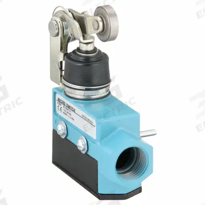 Honeywell Non Plug-In Limit Switch: Roller Arm Plunger, Metallic - Top-Mount Roller-Plunger Limit Switches with Lever Arms