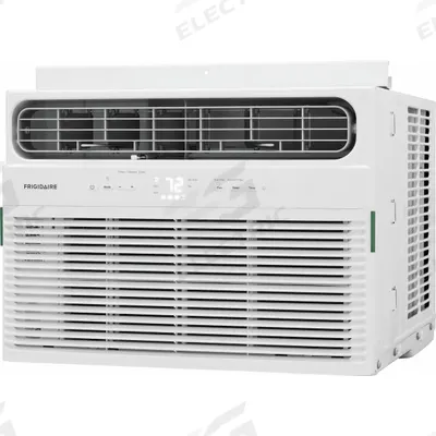 FRIGIDAIRE Window Air Conditioner: 300 sq ft – 350 sq ft, 8,000 BtuH, 115V AC, 5-15P - Residential-Grade Window ACs for Cooling & Heating
