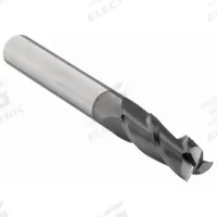 CLEVELAND Square End Mill: Carbide, TiAlN Coated, 4 Flute, 5/16" Mill Dia, 7/8" LOC, 2-1/2" OAL (MPN C81861)