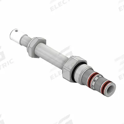 Parker Spool Valve: Steel, Screw-In, Two Positions, Three-Way, C08-3 Valve Cavity Size - Solenoid Cartridge Valves