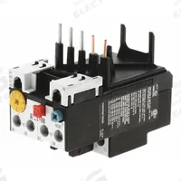 EATON IEC Overload Relay: Thermal Protection, 3 Poles, 1NO/1NC, Frame Size B, 6 A – 10 A (MPN XTOB010BC1). Key specifications — Brand: EATON; Auxiliary Contact Form: 1NO/1NC; Compatible Contactor Series: XT Mini Contactors; Frame Size: B; Phase Loss Sensitivity: No; Thermal Units Required: None (Relay Includes Integrated Bimetallic Elements); Compatible Contactors: Frame Size B.