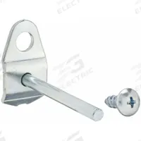 TRITON PRODUCTS Single Rod Pegboard Hook: 1/4 in_1/8 in Peg Hole, 2 in x 3/4 in x 1 1/2 in, 10 PK (MPN 71220). Key specifications — Finish: Zinc-Plated; Color: Silver; For Tool Type: Multiple; Includes: Screws; Locking System: Screw-In; Mounting Type: Surface; Material: Steel; Accessory Type: Straight-End Single Hook.