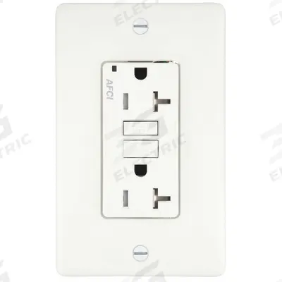HUBBELL Receptacle: Duplex, 5-20, White, 125V AC, 20 A, 2 Pole / 3 Wire (MPN AFR20TRW) - General Purpose Receptacles