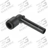LEGRIS Push-Fit Elbow Fitting: 6 mm OD x 6 mm OD Size, Push-to-Connect x Push-to-Connect, Black (MPN 3184 06 00). Key specifications — Brand: LEGRIS.