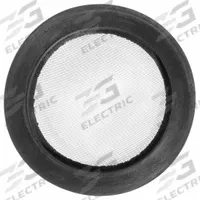 Cam and Groove Gasket: 2 in For Coupling Size, Black, 2 5/8 in Outside Dia, Flat with Screen, EPDM (MPN ZUSA-CAM-E100S-2). Key specifications — Color: Black; Color Code Stripe: None; Metal Detectable: No; Durometer: 60A; Gasket Material: EPDM; Brand: USA INDUSTRIALS.
