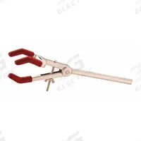 OHAUS Dual Adjust Clamp: Single Adjust Clamp, Zinc, 9 3/4 in Overall Lg, 3 Prongs, 3/8 in Arm Dia (MPN CLM-MULTI3SZL). Key specifications — attr1025734: OHAUS; attr1025737: Zinc; attr1025736: Nickel Plated; attr1025747: Single Adjust Clamp.