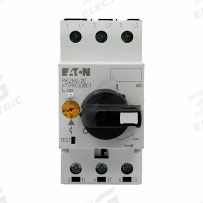 EATON Manual Motor Protector: Non-Reversing, 3 Poles, 20 A, Thermal Protection - Non-Reversing Starters with Thermal Overloads