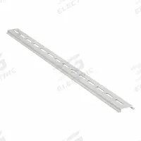 OMRON Relay Sockets and Hardware: Front Mounting, 35 mm Wd, 500 mm Lg (MPN PFP-50N). Key specifications — For Use With: Relay Sockets; Product Type: DIN Track; Brand: OMRON.