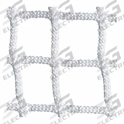 CHAMPION SPORTS Lacrosse Net: Nylon, White, 72 in Overall Ht, 84 in Overall Dp - Lacrosse Nets & Goals