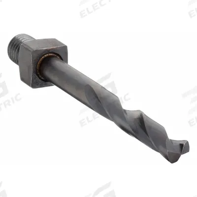 ROCKY MOUNTAIN TWIST Threaded Shank Drill Bit: #17, 9/16" Overall Lg - Cobalt Threaded-Shank Drill Bits