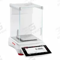 OHAUS Lab Scale: 1,200 g Capacity, 1 mg Readability, 1 mg Repeatability, 2 mg Linearity, Metal (MPN EXR1203). Key specifications — Brand: OHAUS; Display Type: TFT Touchscreen.
