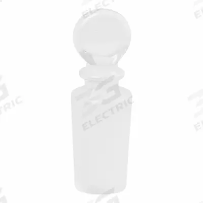 UNITED SCIENTIFIC SUPPLIES Stopper: Glass, 24/40 Stopper Size, 24 mm Bottom Dia, Colorless, Autoclavable - Glass Stoppers