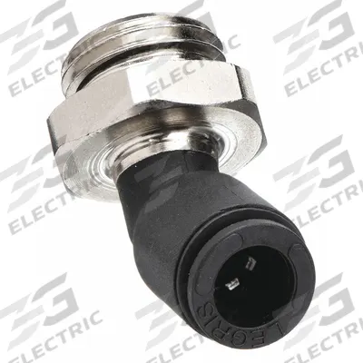 LEGRIS Push-Fit Elbow Fitting: 6 mm OD x 1/8 in Pipe Size, Push-to-Connect x MBSPP - Nylon & Nickel-Plated Brass Tube Fittings
