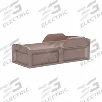 CORTECH Institutional Bed: Brown, 80 in Overall Lg, 36 in Overall Wd, 27 in Overall Ht, Polyethylene (MPN 101BN). Key specifications — Product Type: Bed; Color: Brown; Material: Polyethylene; Brand: CORTECH; Model Name: Solstice Safeguard Bed.