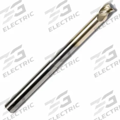 APPROVED VENDOR Square End Mill: Carbide, NF1 Coated, 3 Flute, 1" Mill Dia, 1-1/4" LOC - Carbide Square End Mills for Aluminum