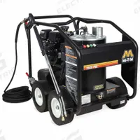 MI-T-M Gas-Powered Pressure Washer: Heavy Duty, Cart, 2,500 psi, 2.6 gpm, Usable Per Week 20 hr (MPN GH-2503-0GMM). Key specifications — attr1034375: Kerosene; attr1034381: Mi-T-M; attr1037666: MI-T-M.