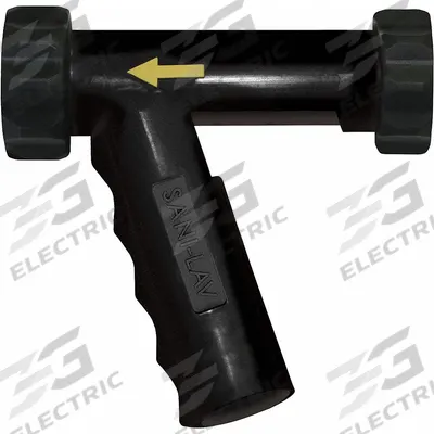 SANI-LAV Insulated Replacement Cover: Rubber, 6 1/8 in Overall Lg - Replacement Insulation Covers, Handles, & Cartridges