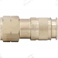 AIGNEP USA Quick Connect Hose Coupling: 1/4 in Body Size, 3/8 in Hose Fitting Size, Sleeve, FNPT (MPN 80192-06). Key specifications — Thread Size: 3/8"-18; Coupling Locking Type: Sleeve; Brand: AIGNEP USA.