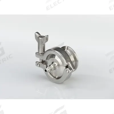 VNE Air Blow Check Valve: Poppet, Inline Valve Body, 1 1/2 in Pipe Size, For Fluids Media - 3-A Certified Stainless Steel Air Blow Check Valves