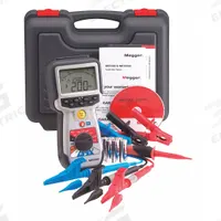 MEGGER Insulation Tester: 10 gigohm to 200 gigohm, CAT IV 600V, IP54, Digital, Bluetooth/USB, 1 mA (MPN MIT2500). Key specifications — IP Rating: IP54; Test Voltage: 2,500V DC; Brand: MEGGER.