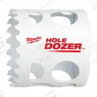 MILWAUKEE Hole Saw: 2 in Saw Dia., 3.5 Teeth per Inch, 1 5/8 in Max. Cutting Dp, 5/8"-18 Thread Size (MPN 49-56-9624). Key specifications — attr1098070: 3.5; attr1098087: MILWAUKEE; attr1098073: 5/8"-18.