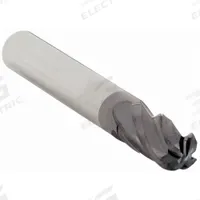 APPROVED VENDOR Ball End Mill: Carbide, AlTiN Coated, 4 Flute, 3/8" Mill Dia, 5/8" LOC, 2" OAL (MPN 220-001103)